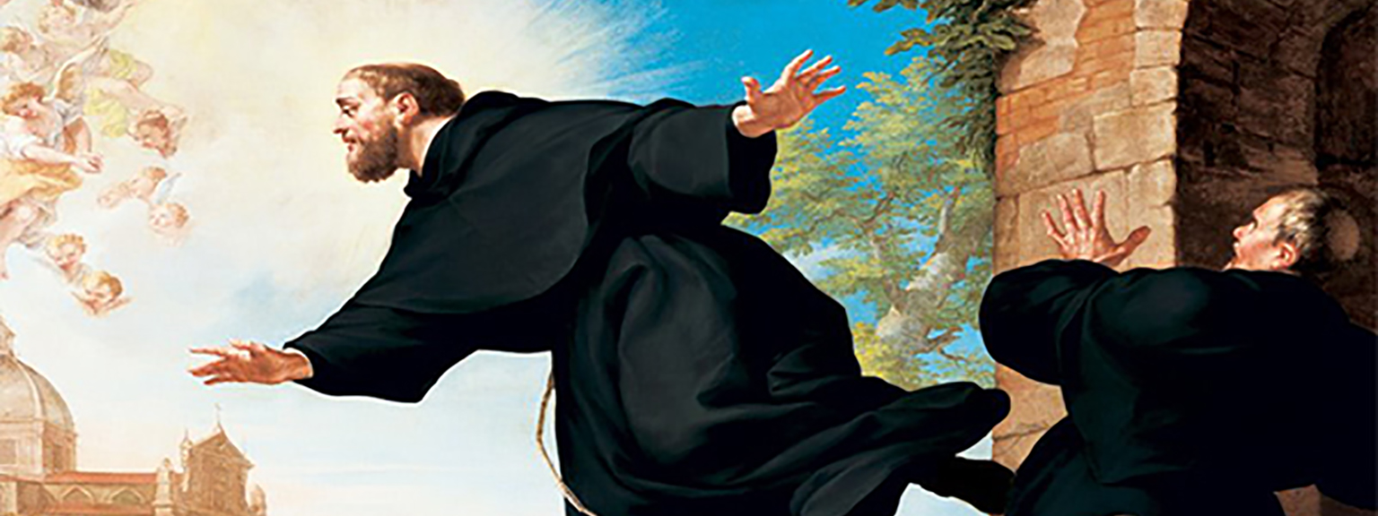 The Flying Patron Saint of TestTakers Joseph of Cupertino GetFed