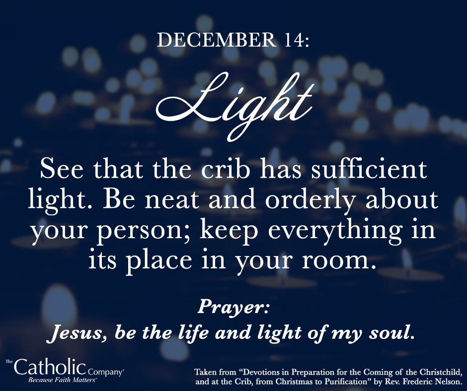 The Spiritual Christmas Crib: Day 14