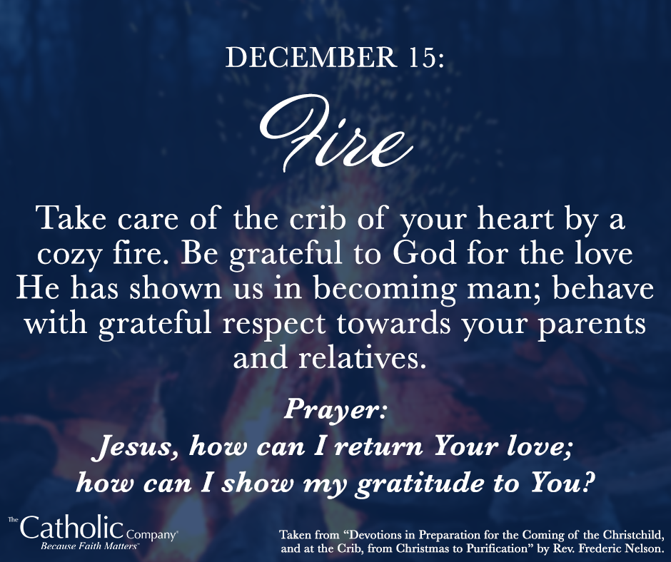 The Spiritual Christmas Crib: Day 15