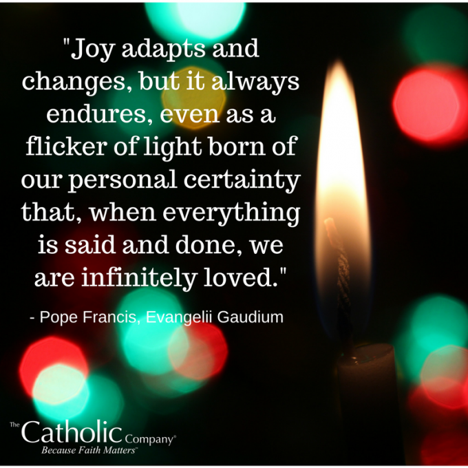 short catholic advent sayings