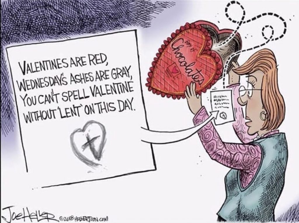 Joe Heller Valentine-Lent Comic