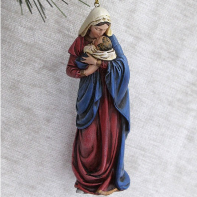 Mary ornament