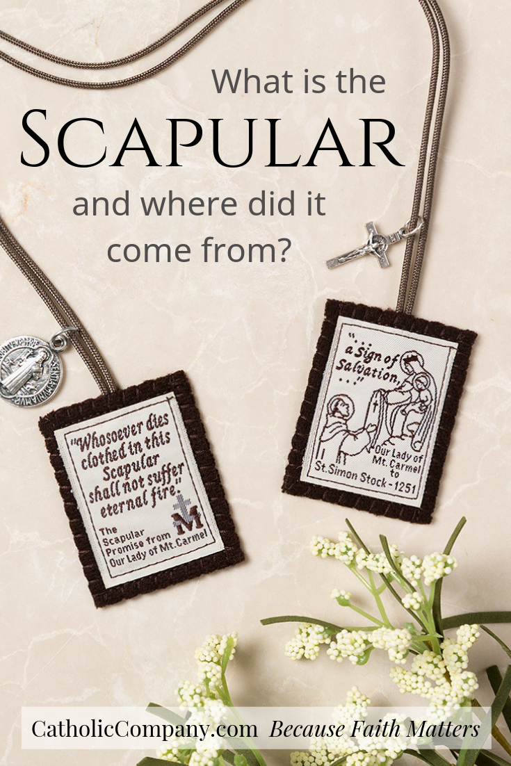 Why Wear A Scapular Simply Catholic Scapular How To Wear Wedding Bands ...