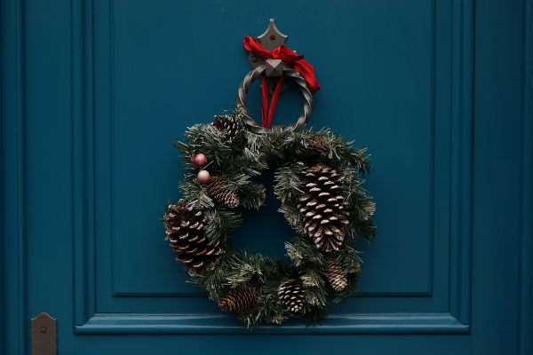 Christmas door