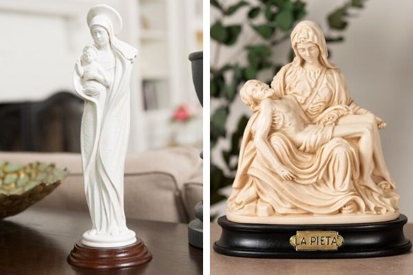 Faith displays at home