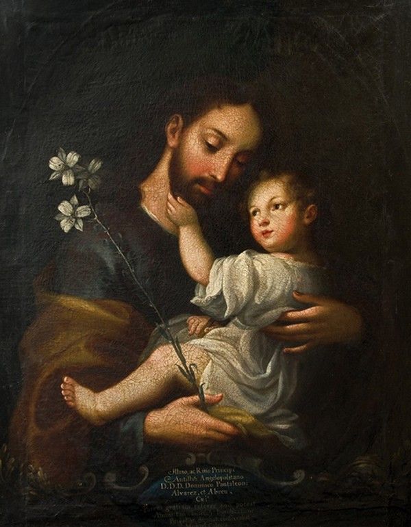 St. Joseph by Miguel Cabrera