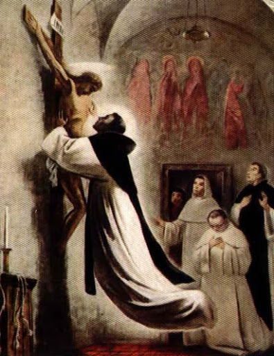 St. Martin de Porres levitating