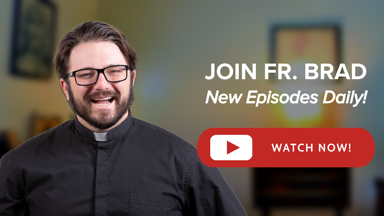 Subscribe to the Morning Offering video podcast with Father Brad Doyle